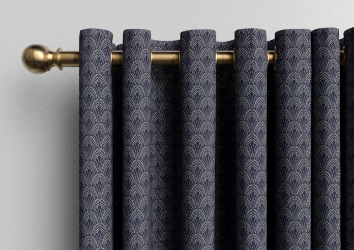 Luxor, Blueprint - Made to Measure Curtains - Image 12